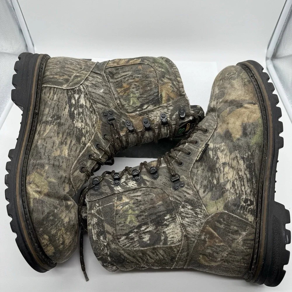 Rocky Cornstalker 25 9203 Men's 12M Camo Hunting Boots Gore-Tex 800 Gram